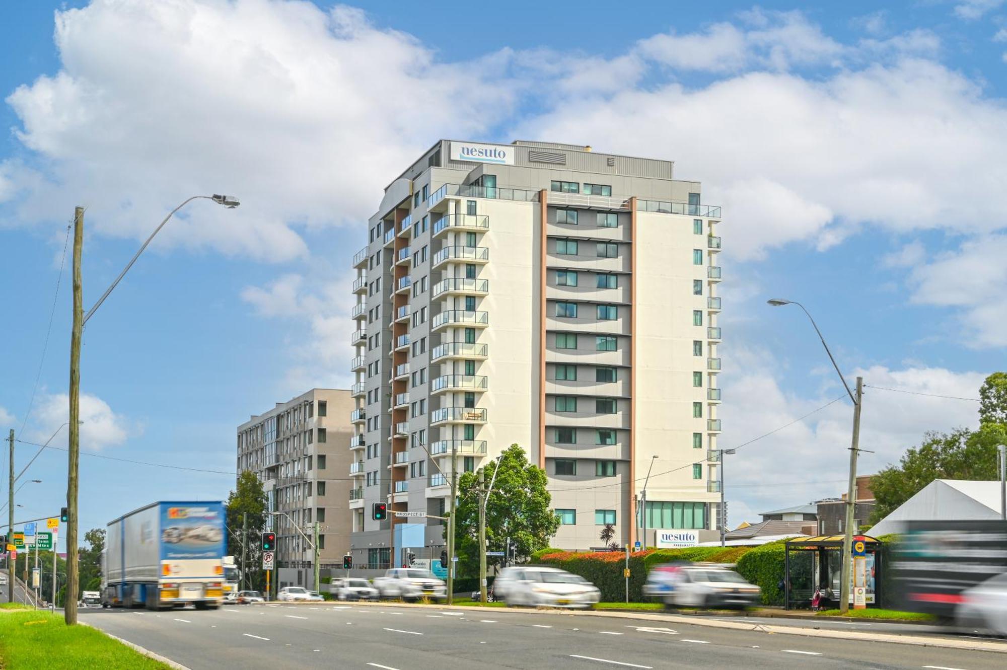 الشقق الفندقية سيدنيفي  Nesuto Parramatta المظهر الخارجي الصورة